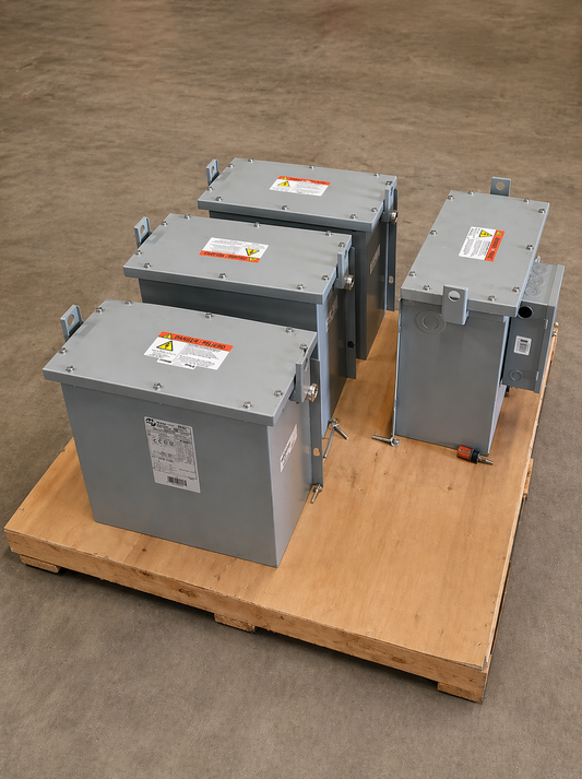 Hammond 9kVA 3-Phase Transformer 480V to 208Y/120V – Power Deal (As-Is)